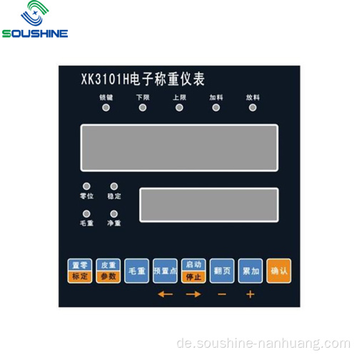 XK3101H Membranschalter für elektronische Waagen